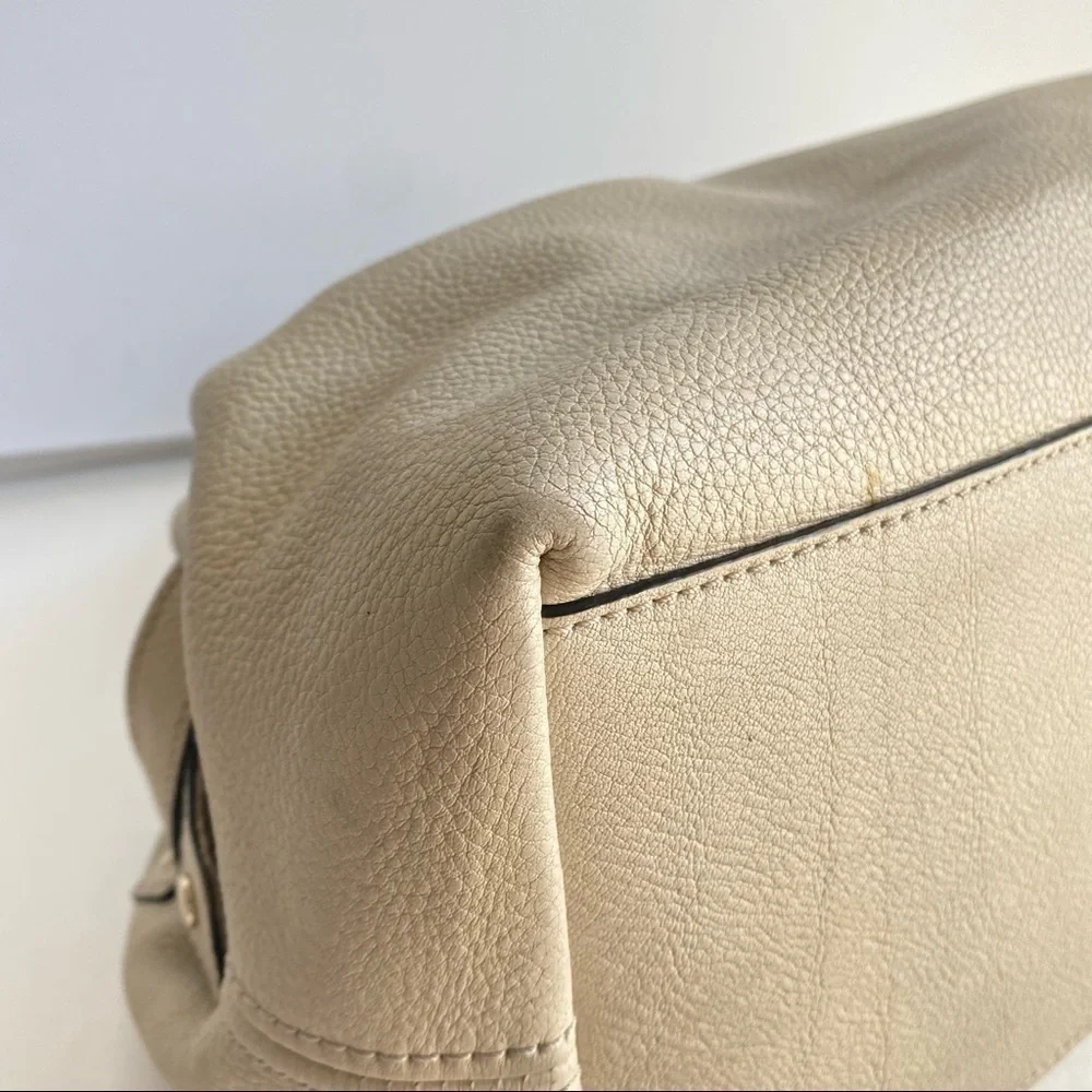 Kate Spade Hobo Bag Berkshire Stevie Purse Y2K Soft Slouchy Real Leather Satchel